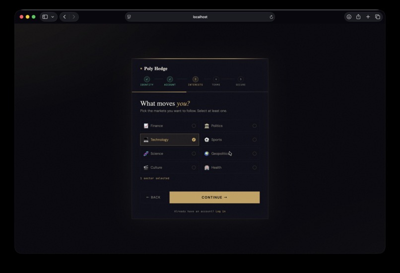 PolyHedge — Alpha Engine for Prediction Markets – screenshot 10