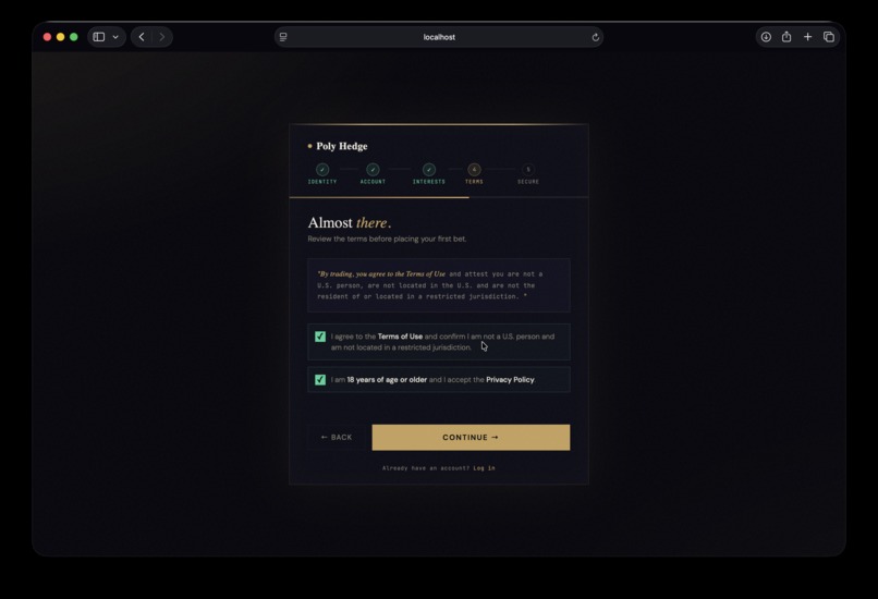 PolyHedge — Alpha Engine for Prediction Markets – screenshot 11