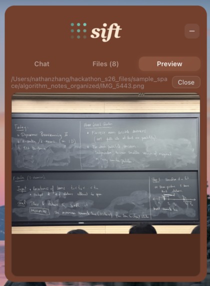 Sift – screenshot 2