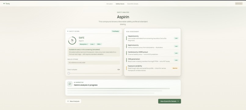 ToxIQ – screenshot 2