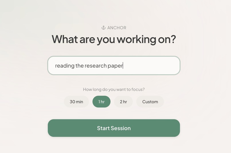 Anchor – screenshot 1