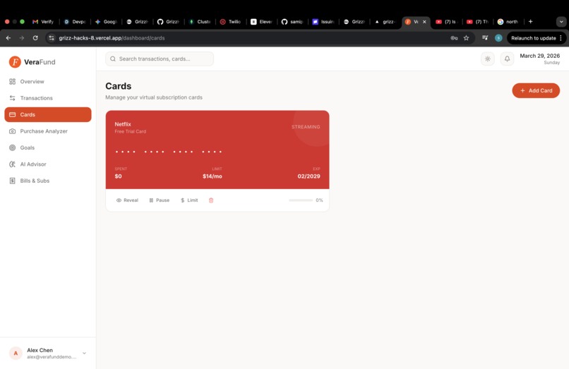 Vera Fund – screenshot 1