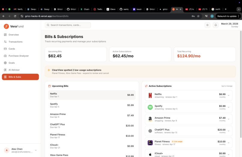 Vera Fund – screenshot 5