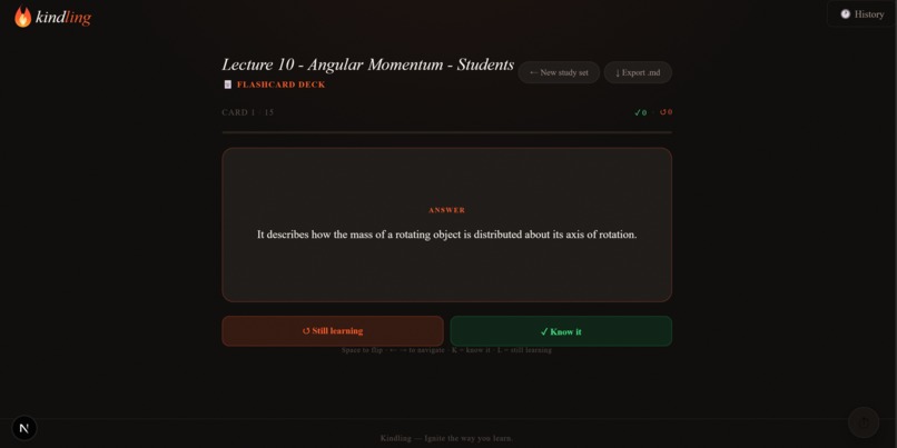 Kindling – screenshot 2