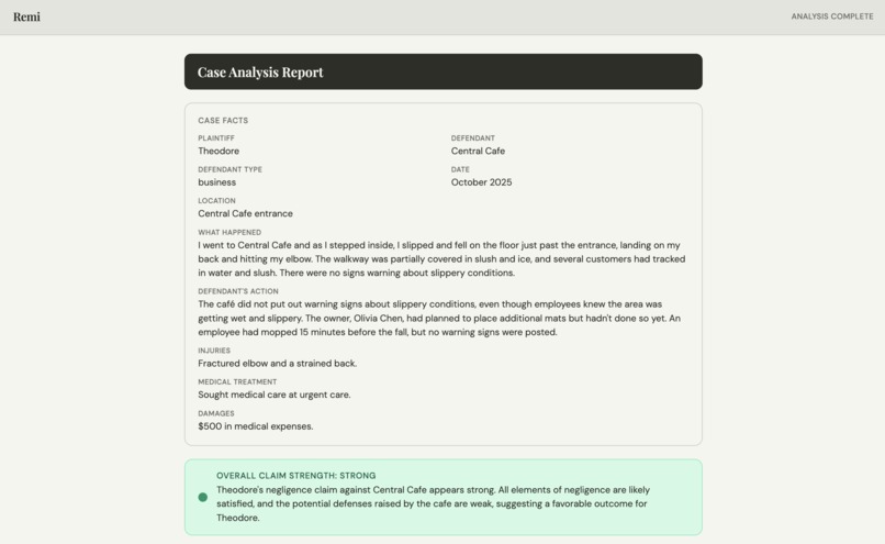 Remi – screenshot 1