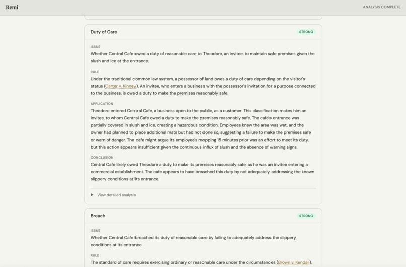 Remi – screenshot 2