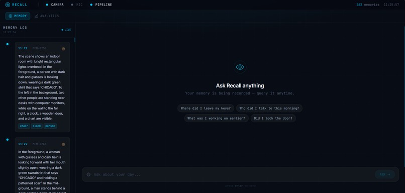 Recall – screenshot 5