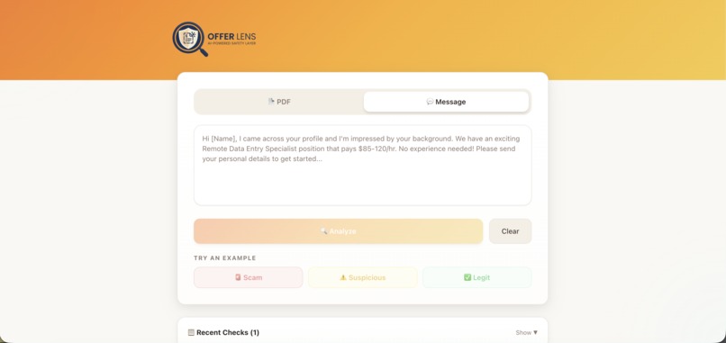 OfferLens – screenshot 1