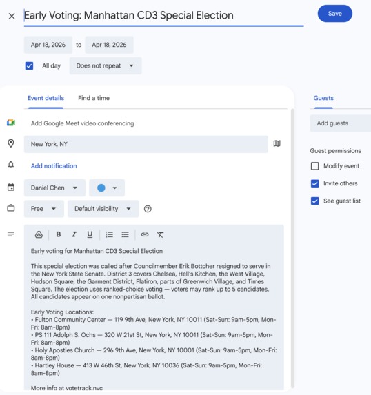 VoteTrack – screenshot 5
