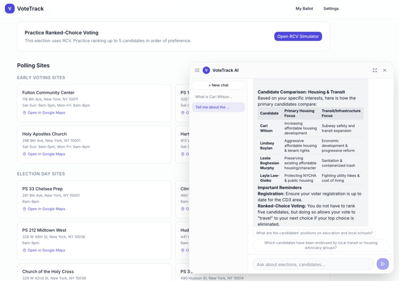 VoteTrack – screenshot 6