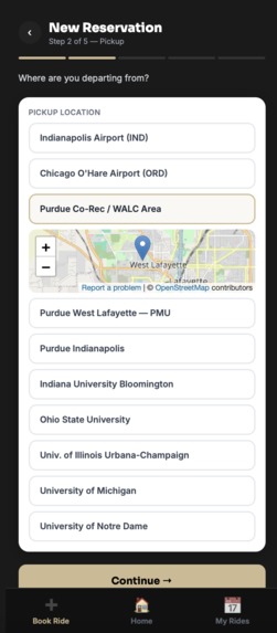 BoilerRides – screenshot 5