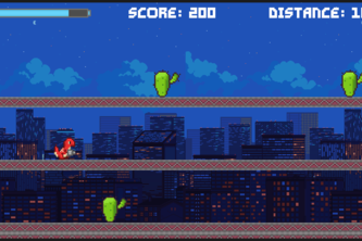 Dinosaur With A Gun
