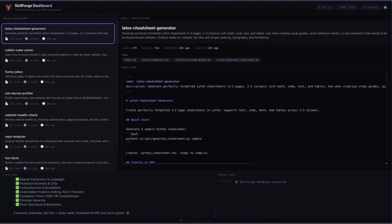 SkillForge: The Meta-Skill – screenshot 1