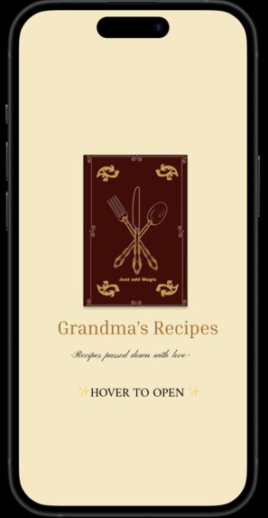 Grandma's Recipes – screenshot 3