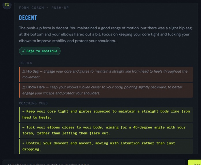 FormCoach – screenshot 1