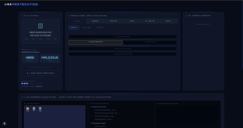 Use Protechtion – screenshot 2