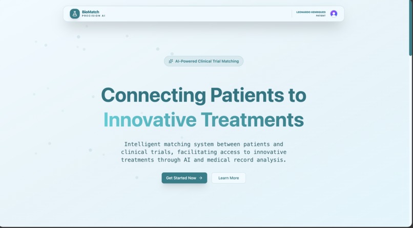 BioMatch – screenshot 1