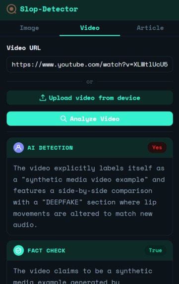 slop-detector – screenshot 3