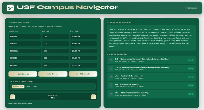 USF Campus Navigator – screenshot 1