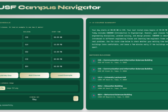 USF Campus Navigator