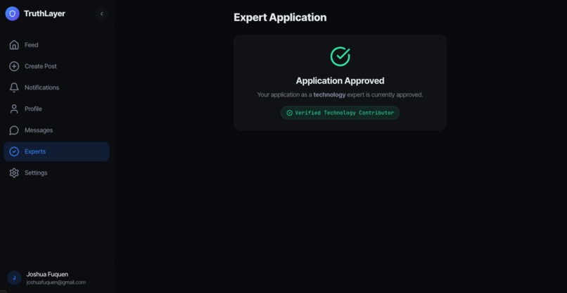 TruthLayer – screenshot 1
