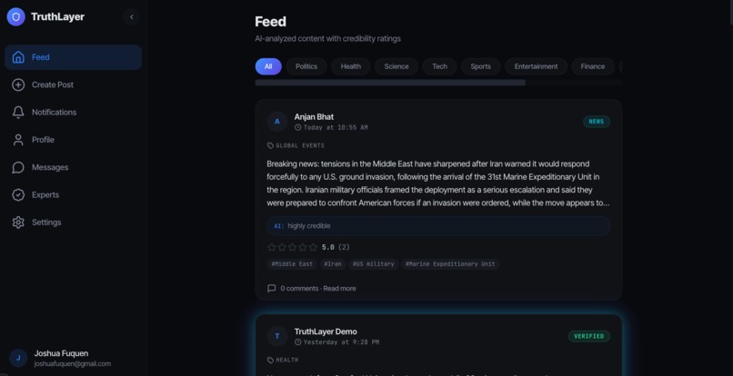 TruthLayer – screenshot 7