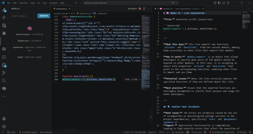 MemEx – screenshot 7