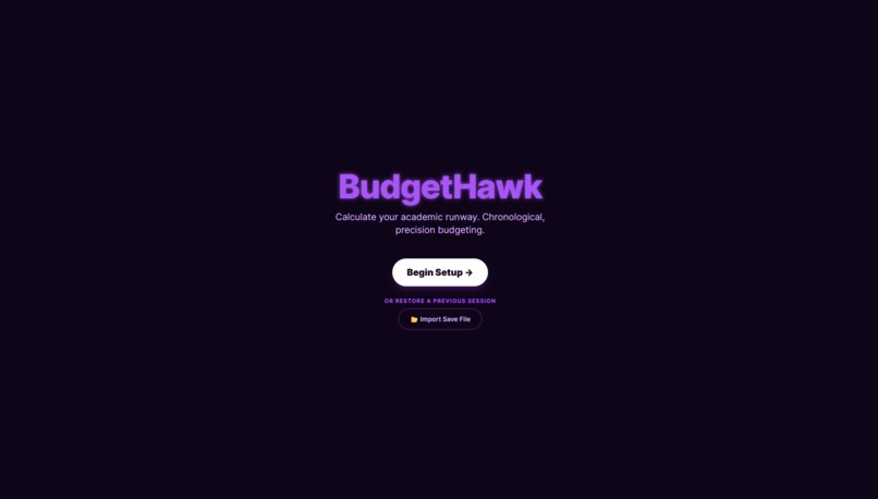 BudgetHawk – screenshot 1