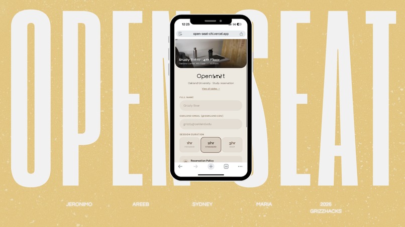 OpenSeat – screenshot 1
