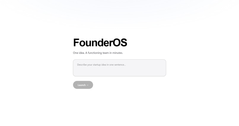 FounderOS – screenshot 3