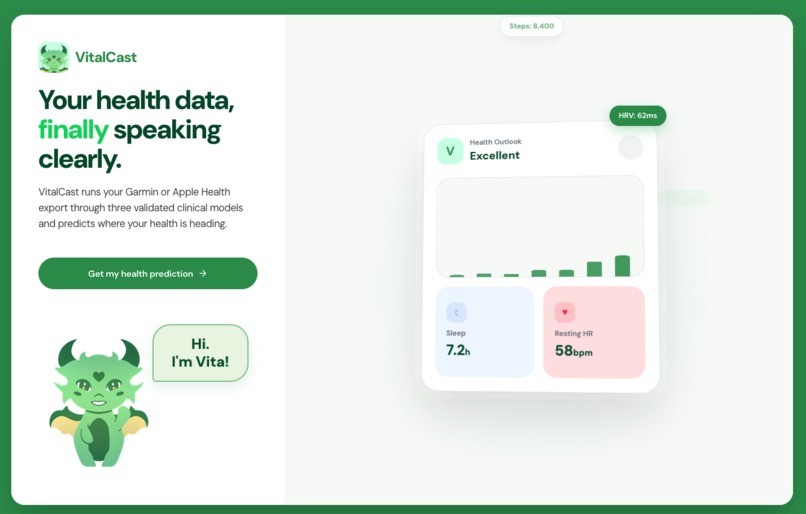 VitalCast AI – screenshot 1