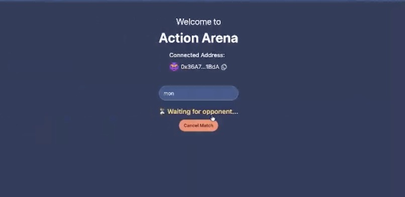 Blockchain Action Arena – screenshot 1