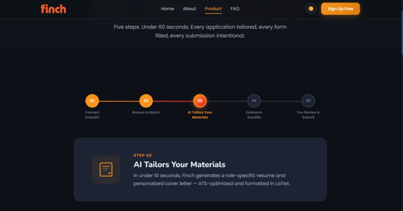 AggieX — Startup Challenge, Finch – screenshot 6