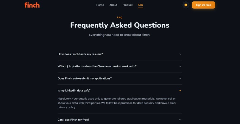 AggieX — Startup Challenge, Finch – screenshot 7