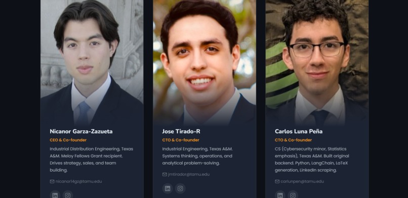 AggieX — Startup Challenge, Finch – screenshot 4