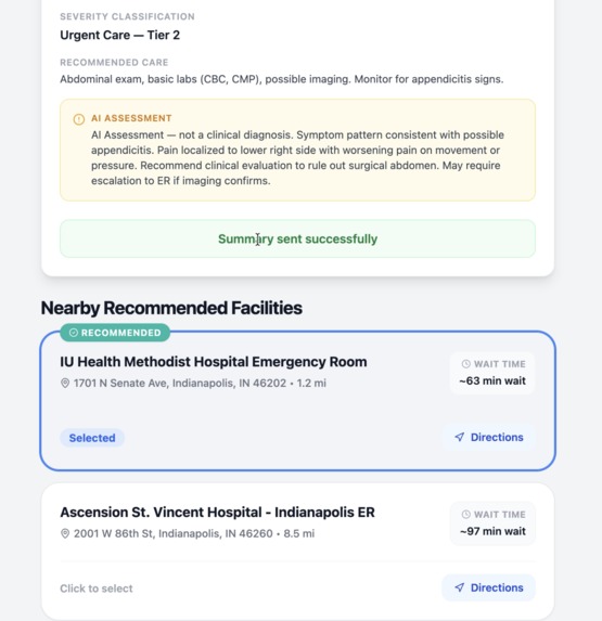 Triage AI – screenshot 4