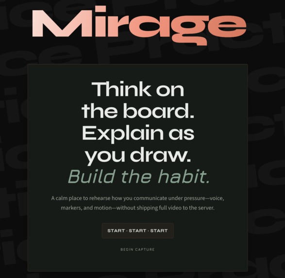 Mirage – screenshot 2