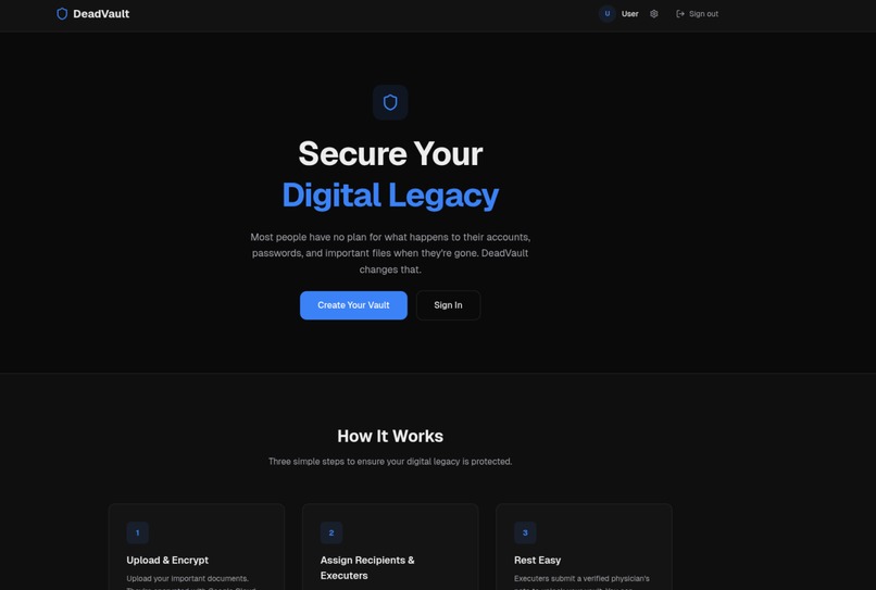 DeadVault – screenshot 1