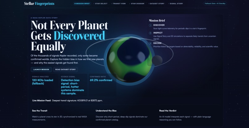 Stellar Fingerprint – screenshot 1