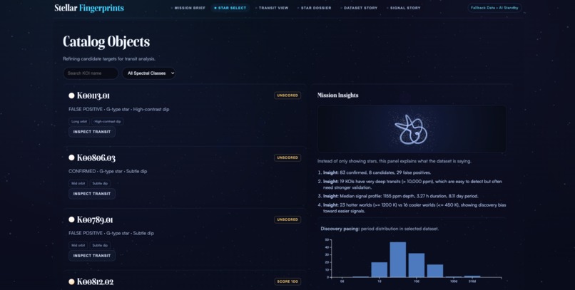 Stellar Fingerprint – screenshot 2