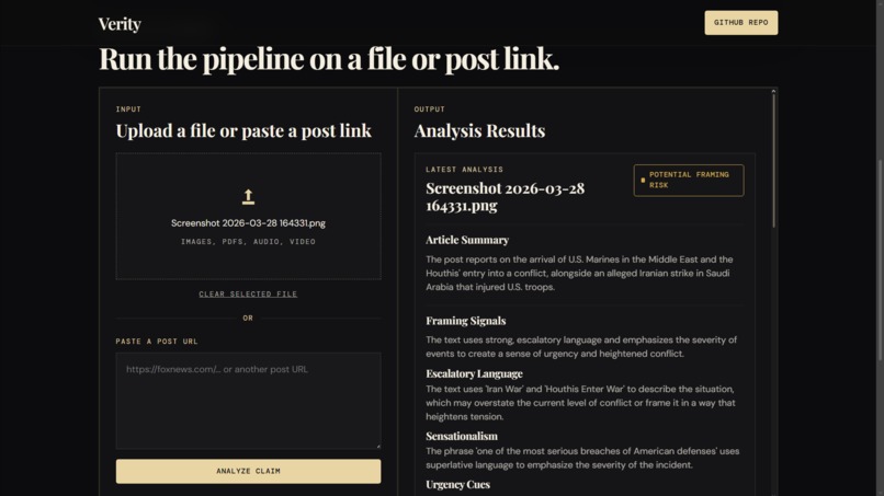 Verity – screenshot 2