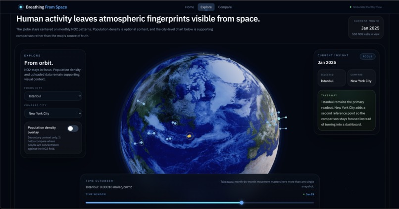 Breathing From Space – screenshot 1