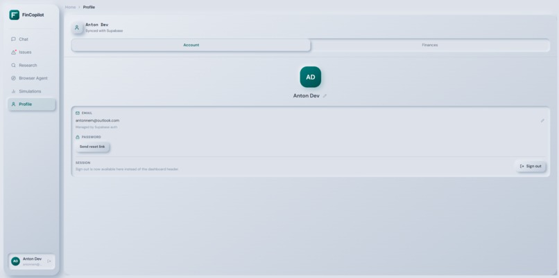 FinCopilot – screenshot 17