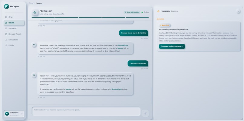 FinCopilot – screenshot 9