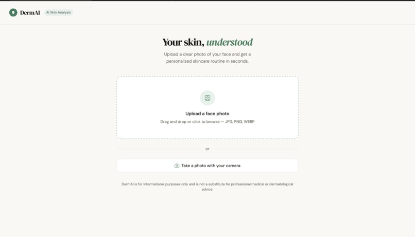 DermAI – screenshot 1