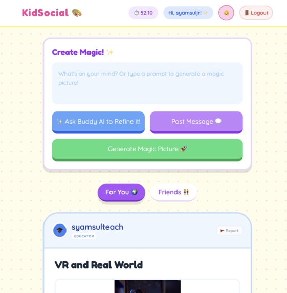 KidSocial – screenshot 2