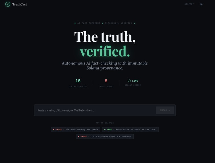 TruthCast  – screenshot 1