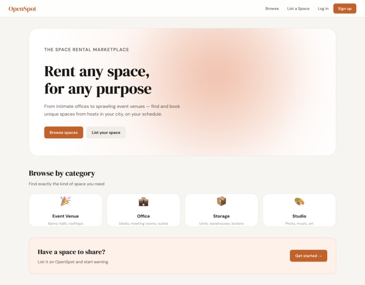 Openspot – screenshot 1