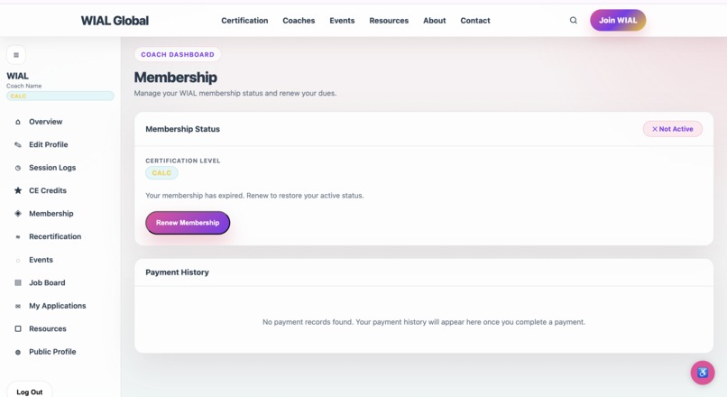 WIAL Platform – screenshot 10
