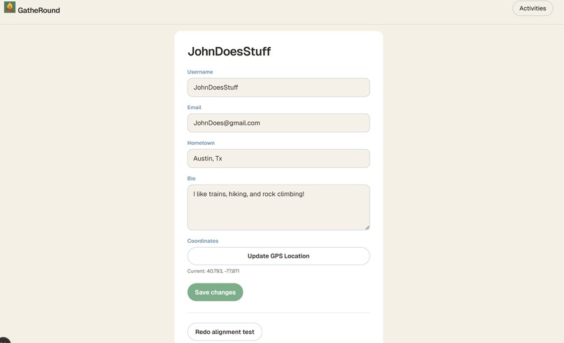 GatheRound – screenshot 3